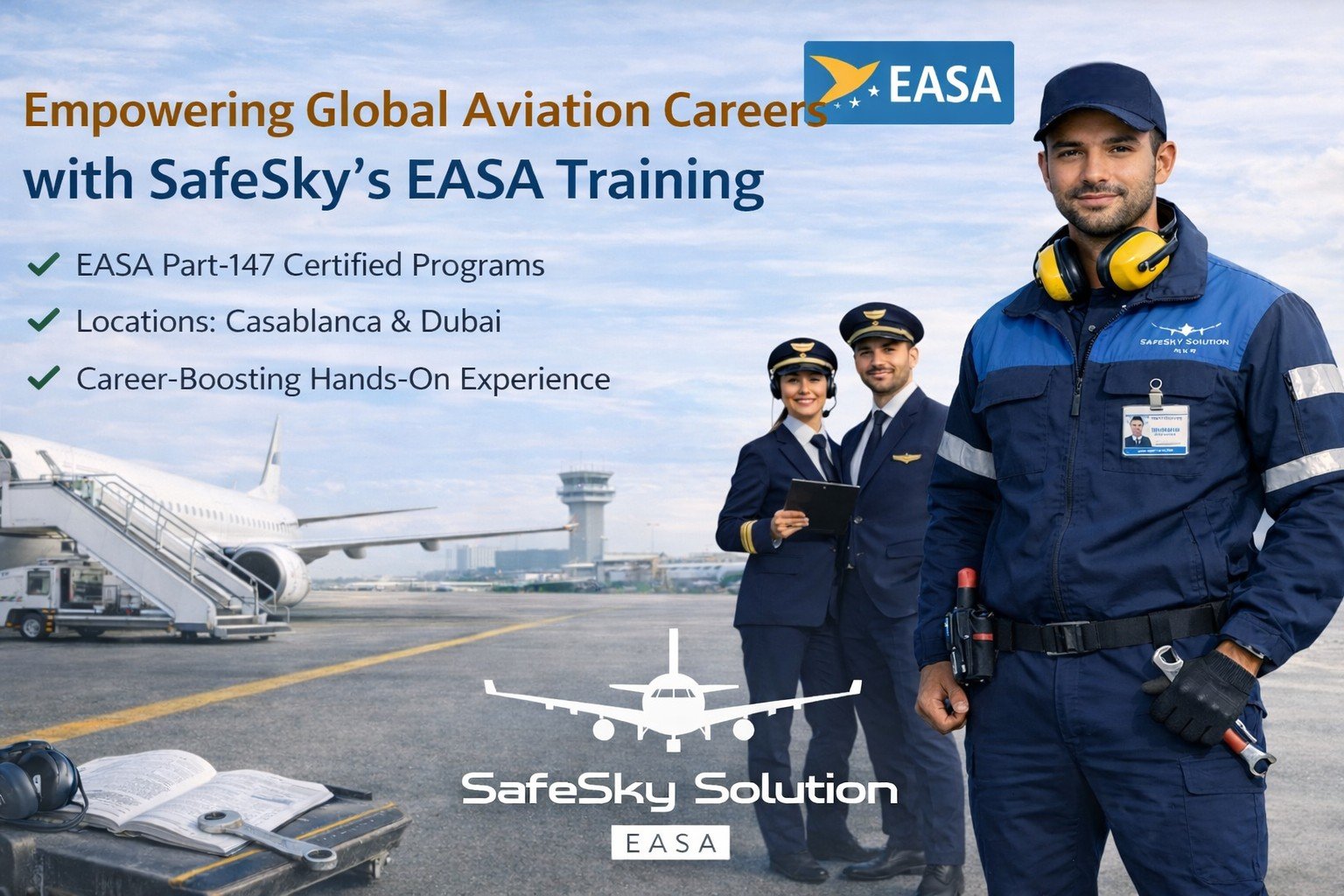 Empowering Global Aviation Careers with SafeSky’s EASA Training